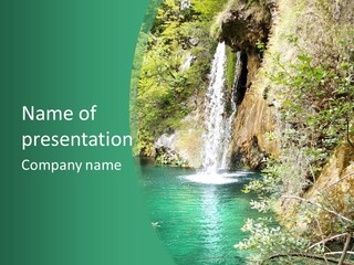 Waterfall PowerPoint Template