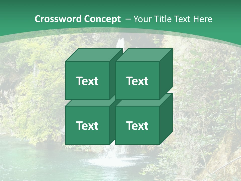 Waterfall PowerPoint Template