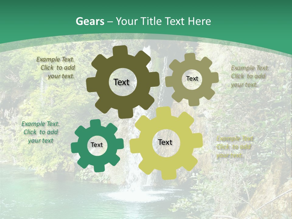 Waterfall PowerPoint Template