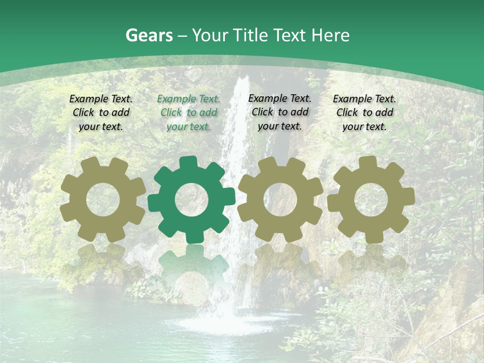 Waterfall PowerPoint Template