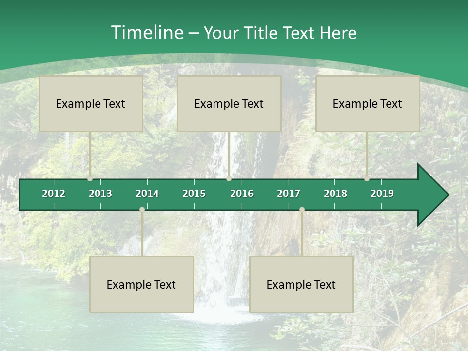 Waterfall PowerPoint Template