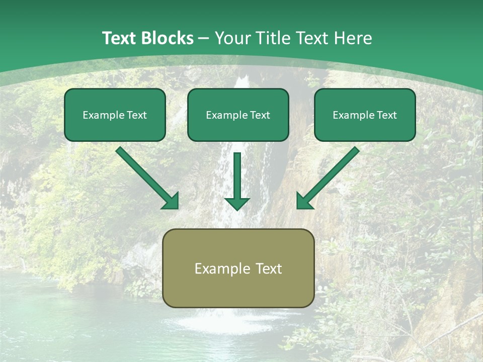 Waterfall PowerPoint Template