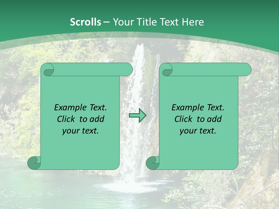 Waterfall PowerPoint Template