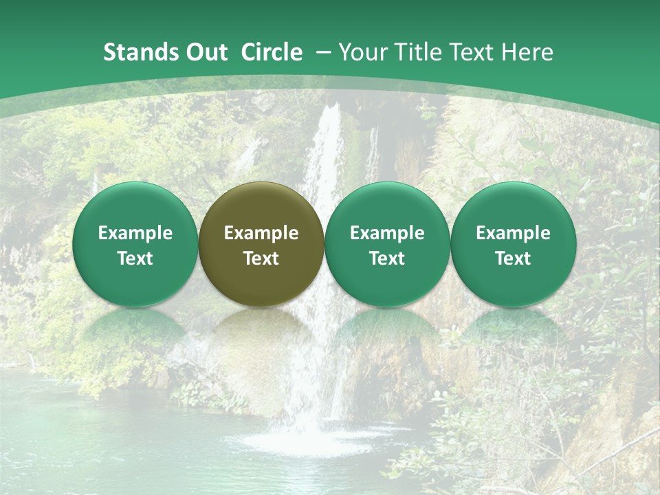 Waterfall PowerPoint Template