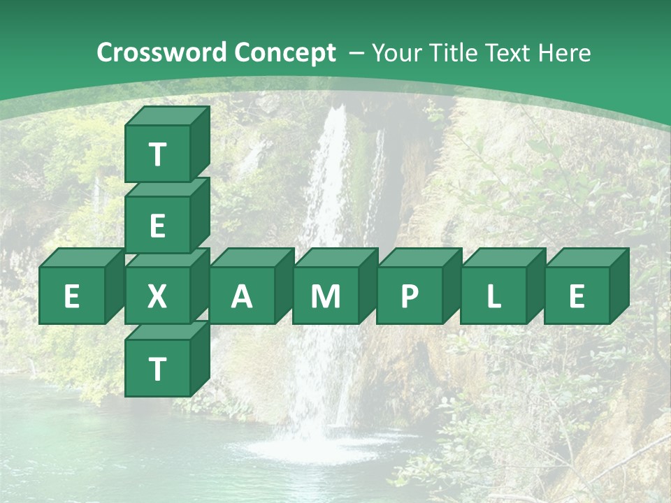 Waterfall PowerPoint Template