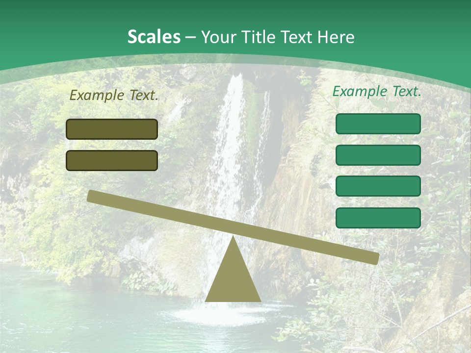 Waterfall PowerPoint Template