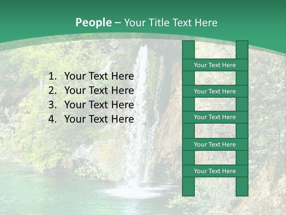 Waterfall PowerPoint Template