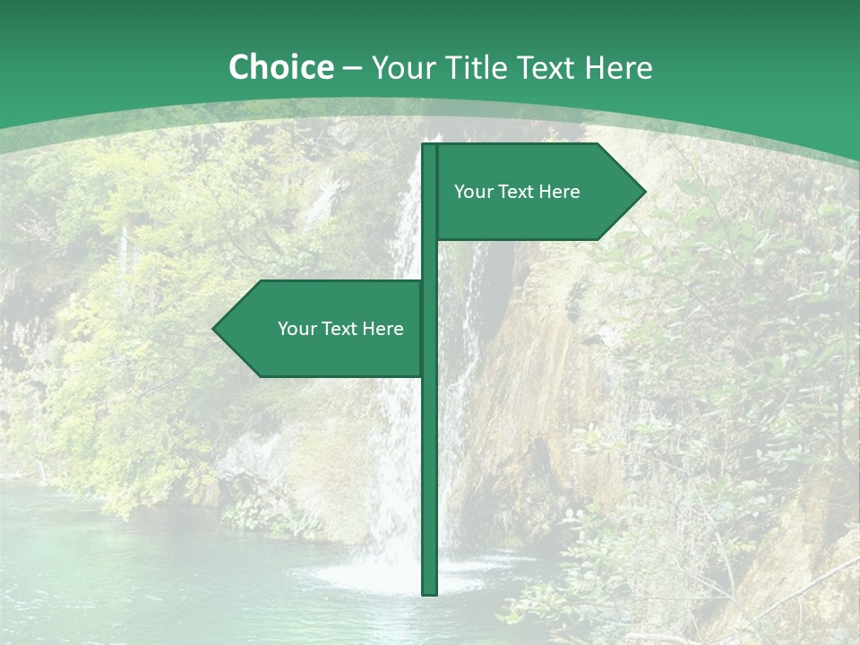 Waterfall PowerPoint Template