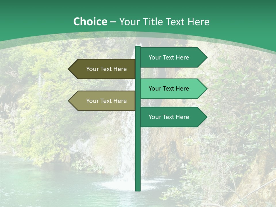 Waterfall PowerPoint Template