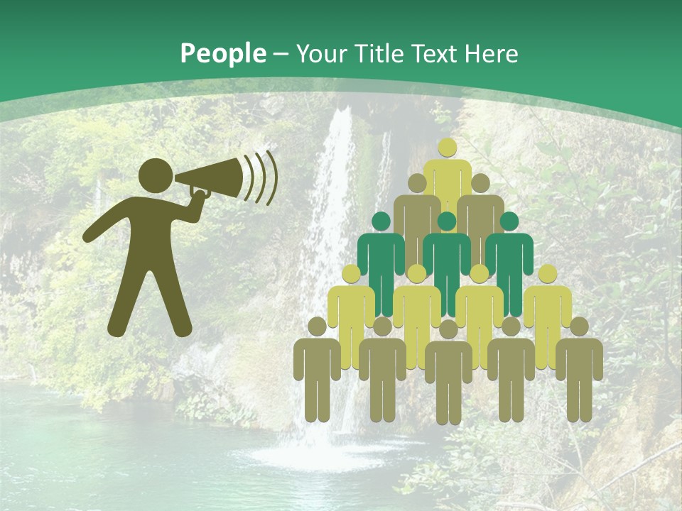 Waterfall PowerPoint Template