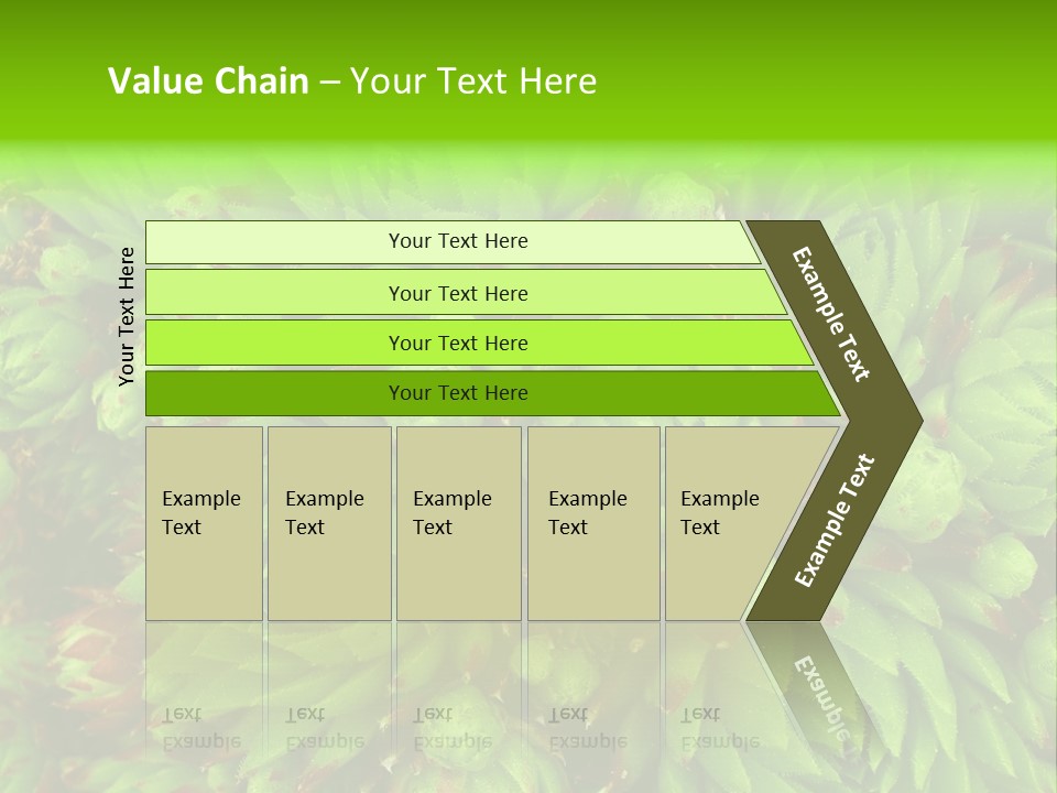Sempervivum - Hens And Chicks - Sempervivum Soboliferum PowerPoint Template