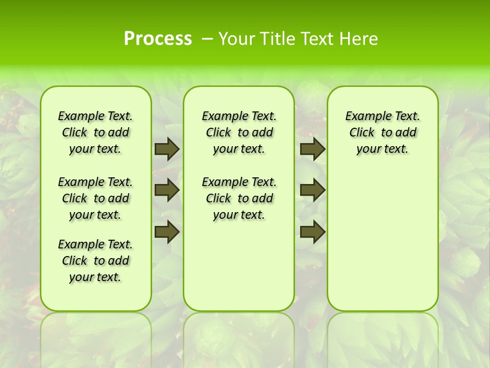 Sempervivum - Hens And Chicks - Sempervivum Soboliferum PowerPoint Template