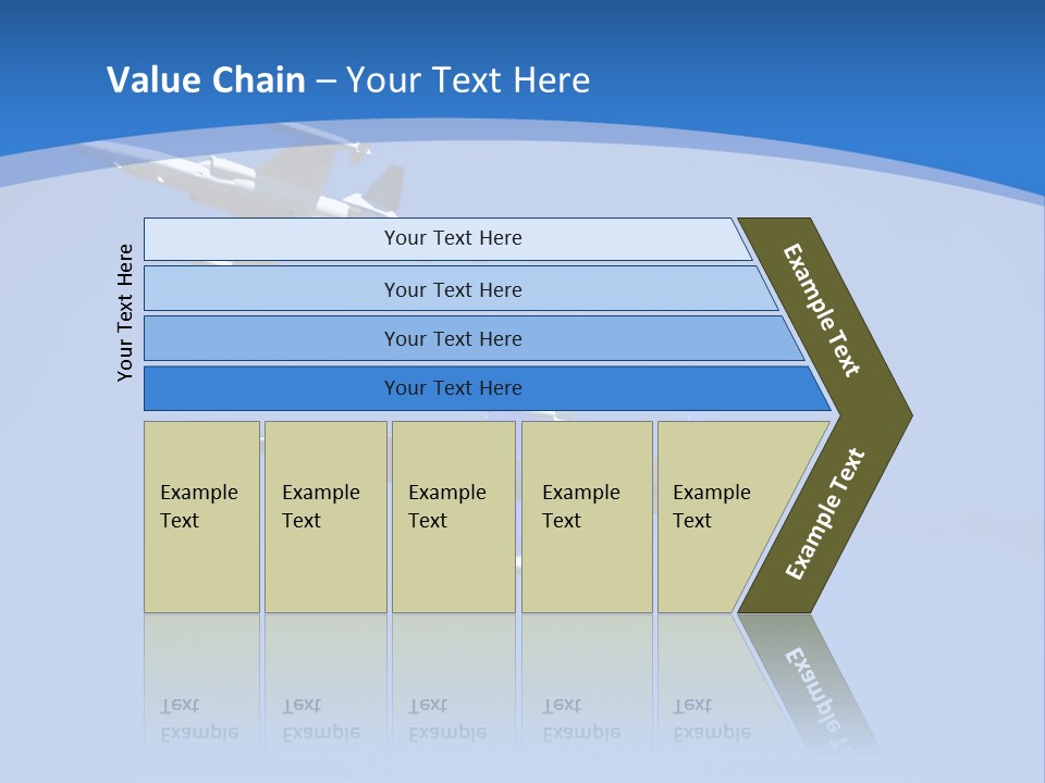 Pair Of F-104 Starfighters On A Mission PowerPoint Template
