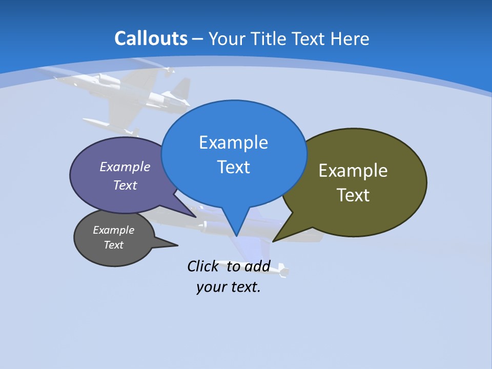 Pair Of F-104 Starfighters On A Mission PowerPoint Template