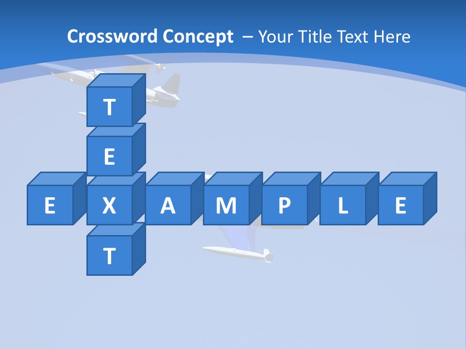 Pair Of F-104 Starfighters On A Mission PowerPoint Template