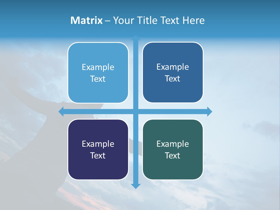 Funny Baby Having A Bath PowerPoint Template