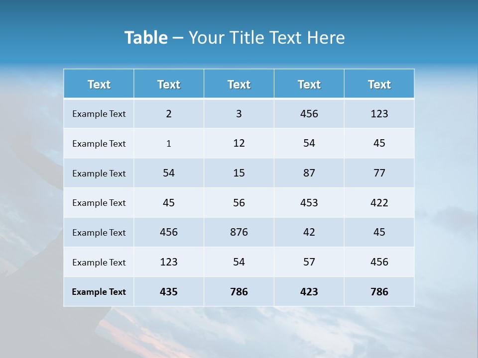 Funny Baby Having A Bath PowerPoint Template