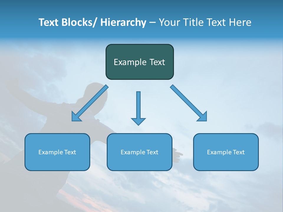 Funny Baby Having A Bath PowerPoint Template