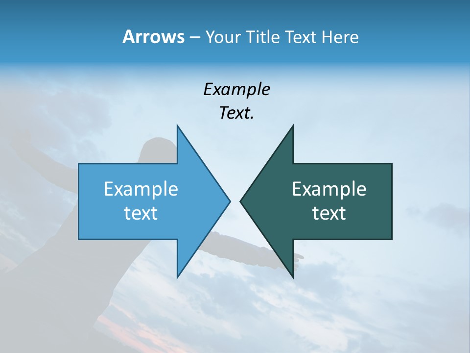 Funny Baby Having A Bath PowerPoint Template