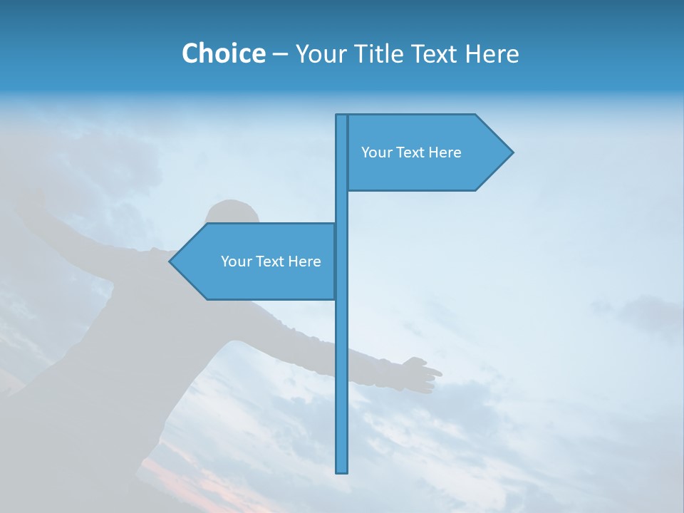 Funny Baby Having A Bath PowerPoint Template