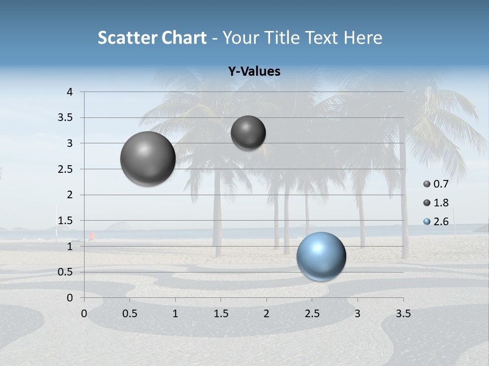 Copacabana Sidewalk - In Front Of The Beach PowerPoint Template