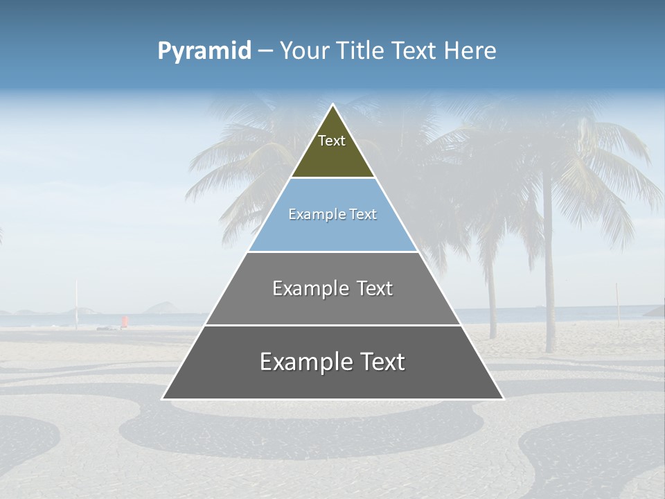 Copacabana Sidewalk - In Front Of The Beach PowerPoint Template