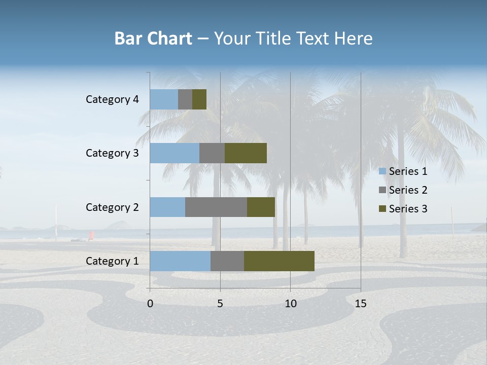 Copacabana Sidewalk - In Front Of The Beach PowerPoint Template