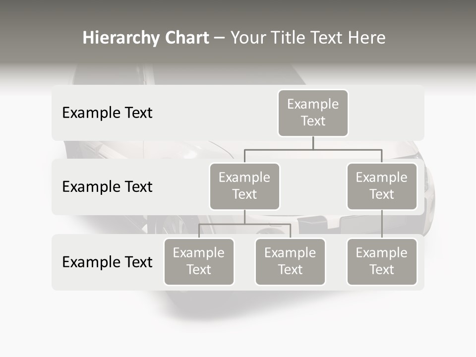 Modern White Outback / Landscape Jeep PowerPoint Template