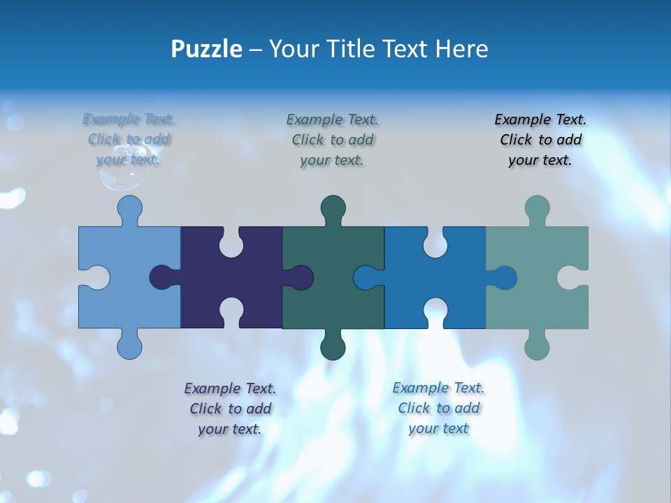 Water Drop Six PowerPoint Template