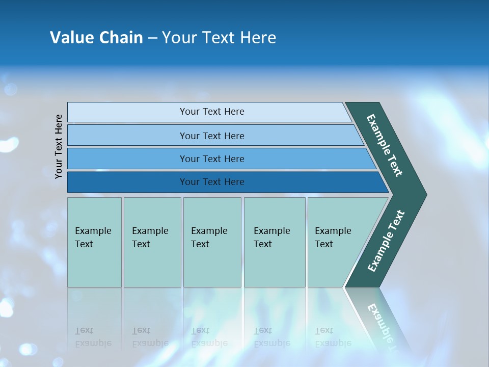 Water Drop Six PowerPoint Template