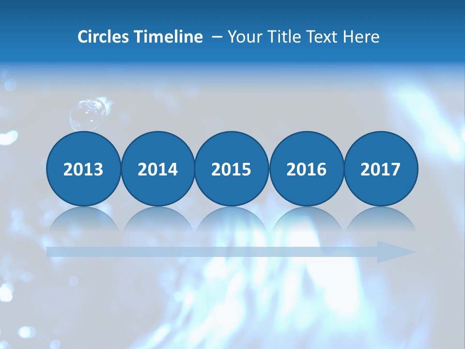 Water Drop Six PowerPoint Template