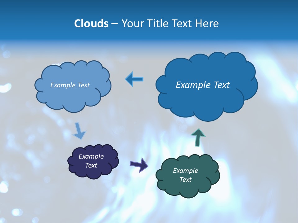 Water Drop Six PowerPoint Template