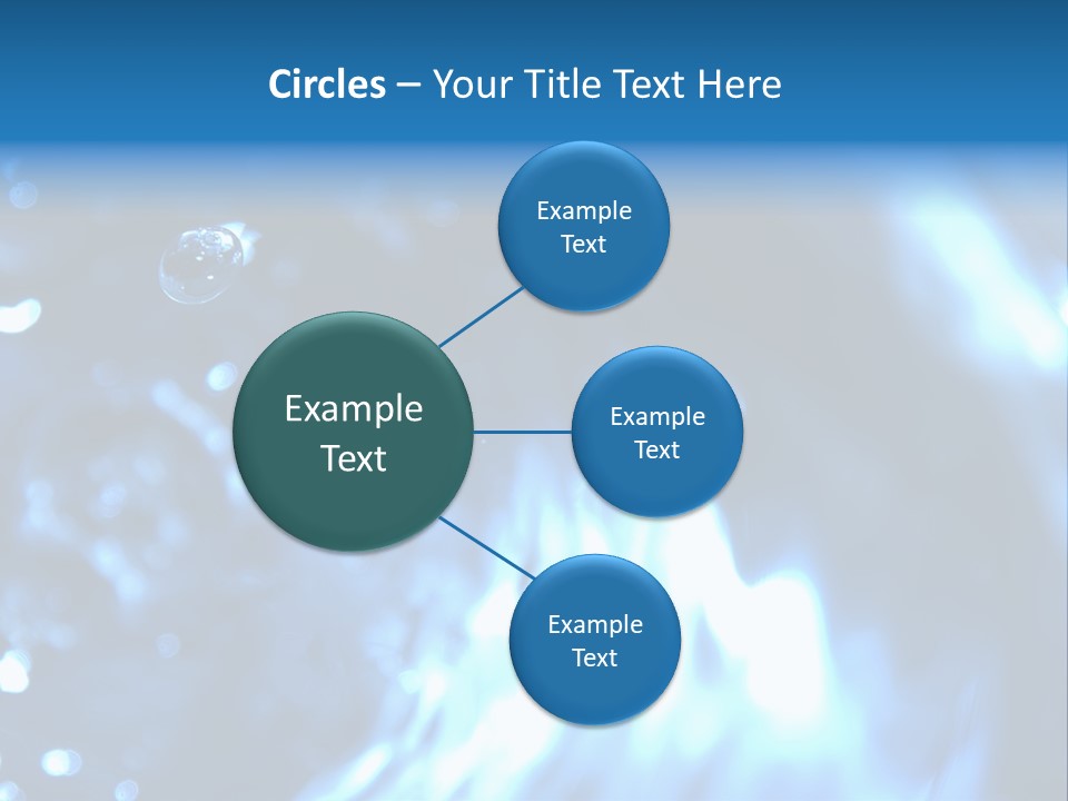 Water Drop Six PowerPoint Template