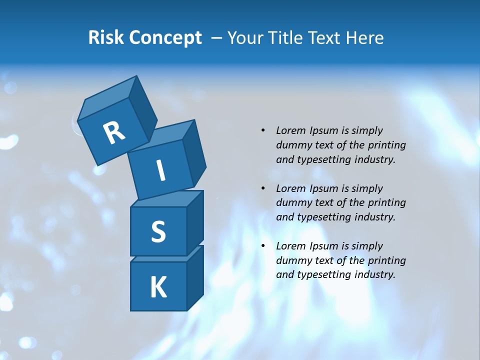 Water Drop Six PowerPoint Template