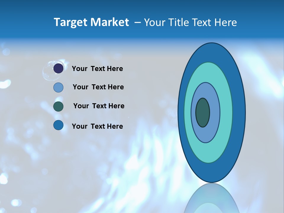 Water Drop Six PowerPoint Template