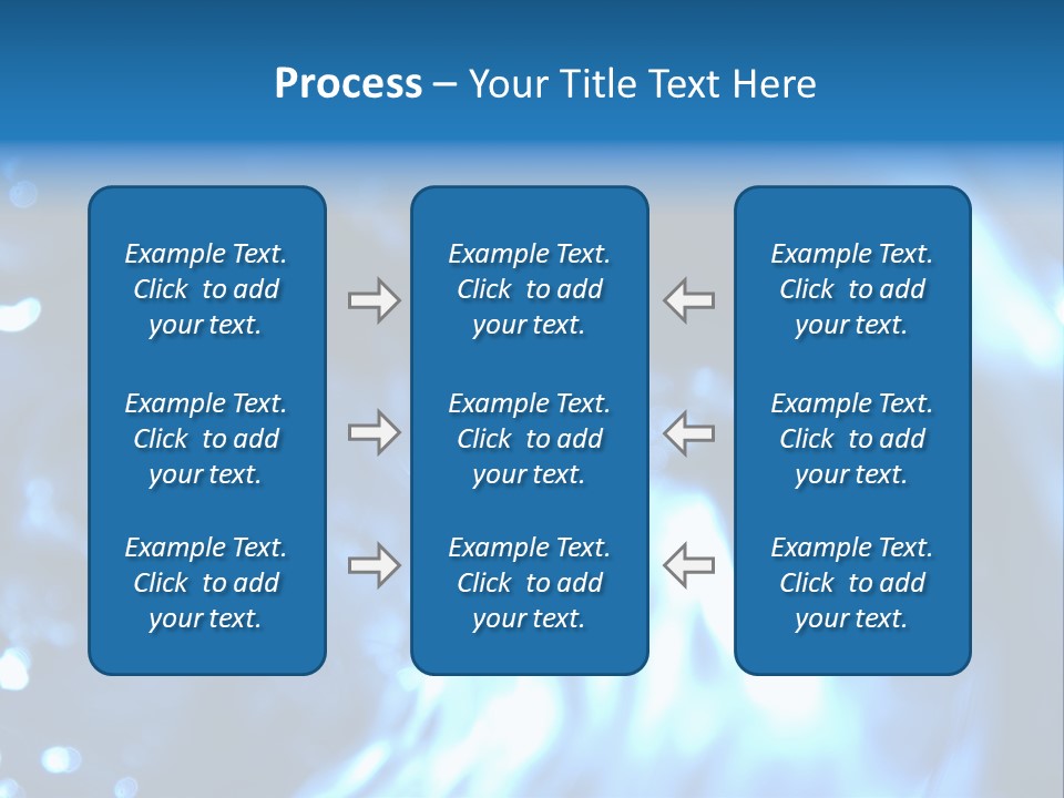 Water Drop Six PowerPoint Template