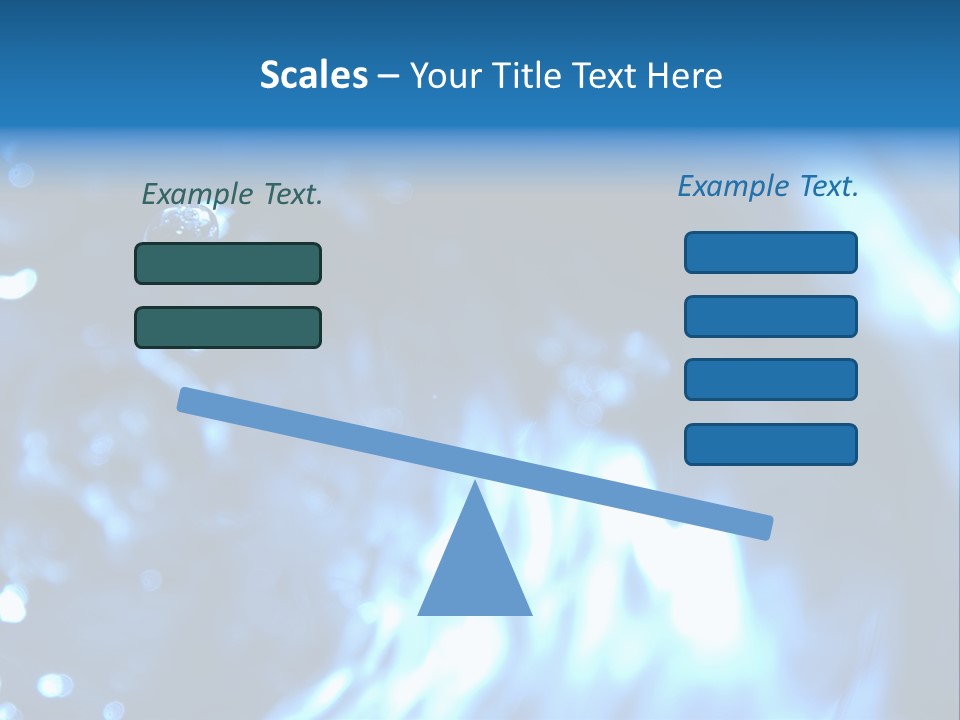 Water Drop Six PowerPoint Template