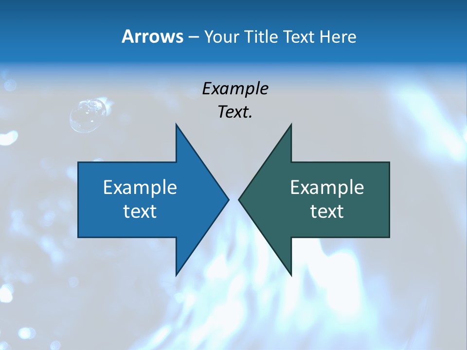 Water Drop Six PowerPoint Template