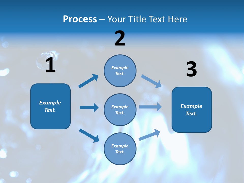 Water Drop Six PowerPoint Template