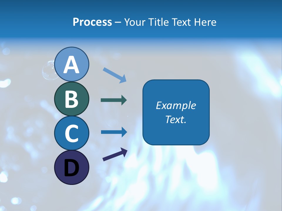 Water Drop Six PowerPoint Template