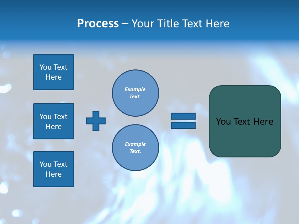 Water Drop Six PowerPoint Template