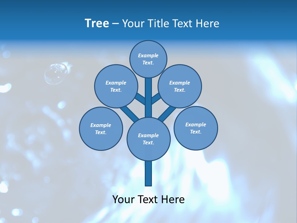 Water Drop Six PowerPoint Template