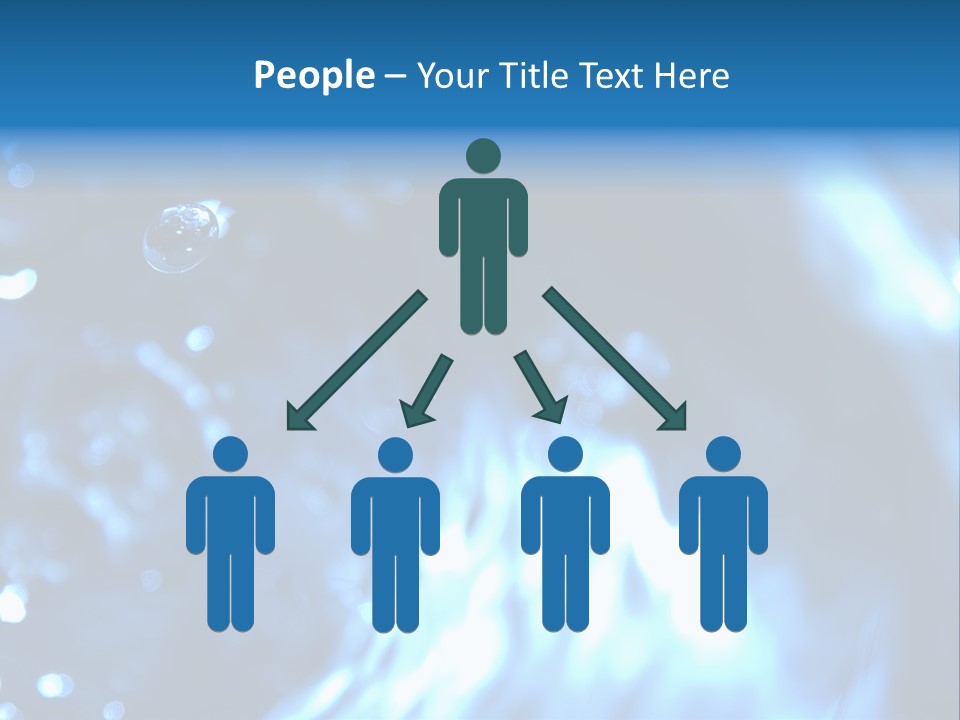 Water Drop Six PowerPoint Template