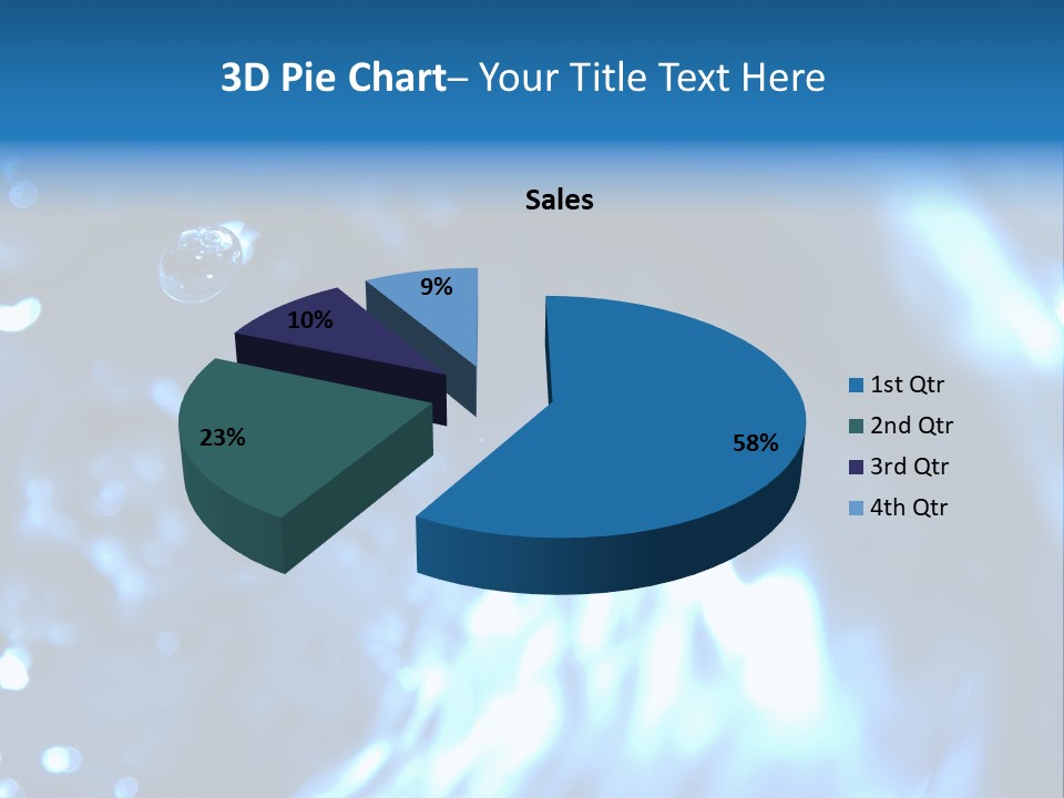 Water Drop Six PowerPoint Template