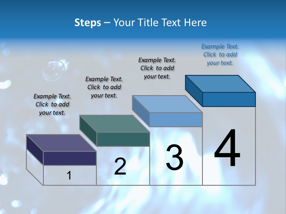 Water Drop Six PowerPoint Template