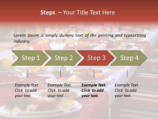 Party Table In Front Of Istanbul PowerPoint Template
