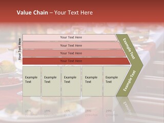Party Table In Front Of Istanbul PowerPoint Template