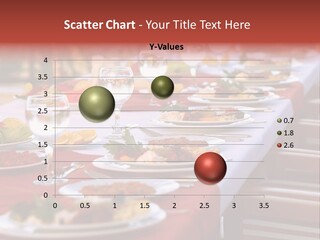 Party Table In Front Of Istanbul PowerPoint Template