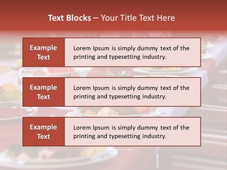 Party Table In Front Of Istanbul PowerPoint Template