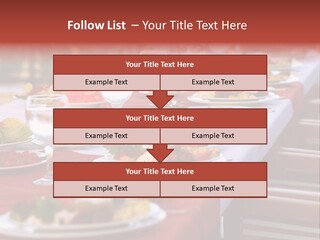 Party Table In Front Of Istanbul PowerPoint Template
